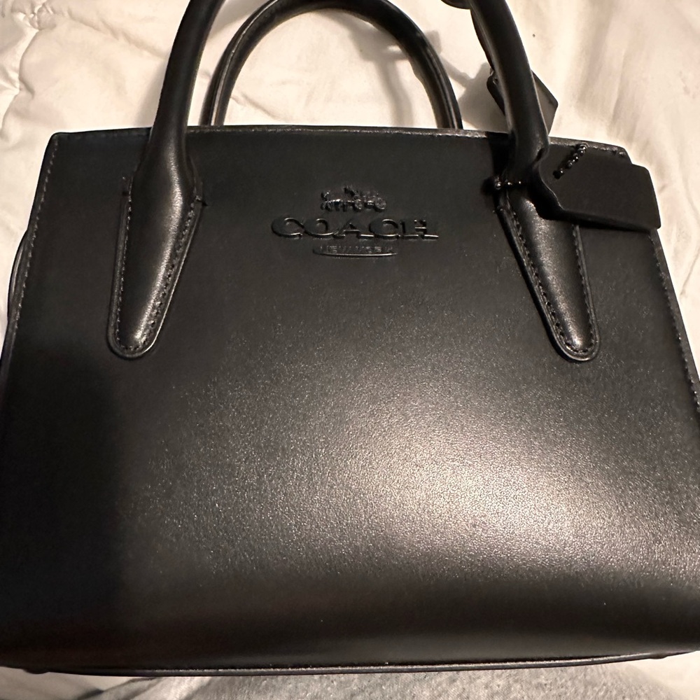 Coach Black Satchel Bag